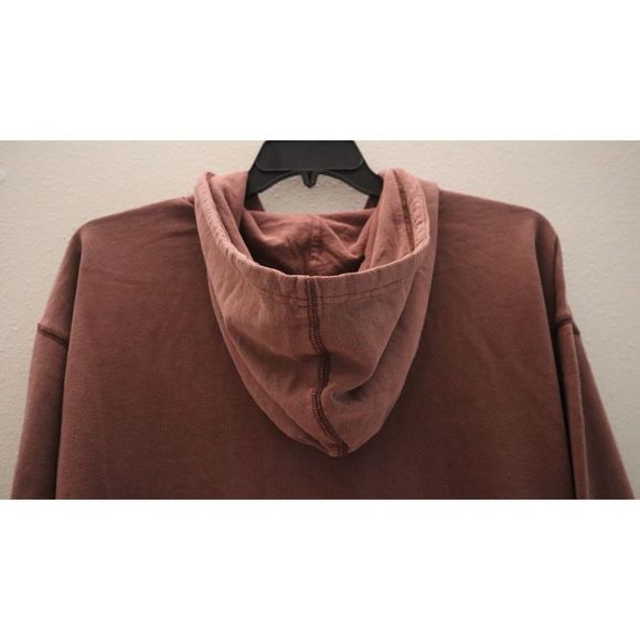 BDG x Urban Outfitters OB1571042 Mens Sz M Chocolate Bonfire Full Zip Hoodie $60 - Picture 4 of 5